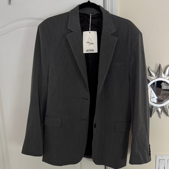 Djerf Avenue Ladies Forever Gray Blazer/Jacket-XL - Picture 15 of 15